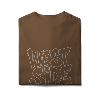 Nome do produto Camiseta Oversized – West Side Outline