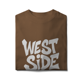 Nome do produto Camiseta Oversized – West Side Bold