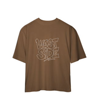 Nome do produto Camiseta Oversized – West Side Outline