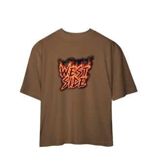 Nome do produto Camiseta Oversized – West Side Fire