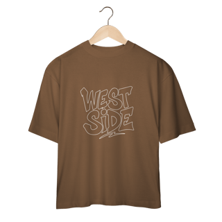 Nome do produto Camiseta Oversized – West Side Outline
