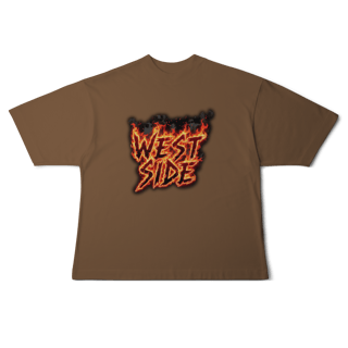 Nome do produto Camiseta Oversized – West Side Fire