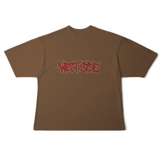 Nome do produto Camiseta Oversized – West Side Street Ink Red