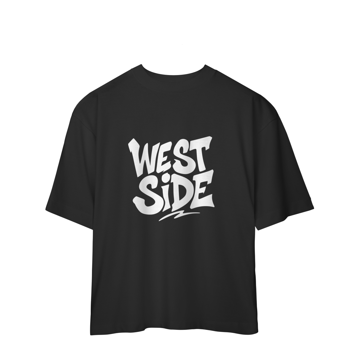 Nome do produto: Camiseta Oversized – West Side Bold
