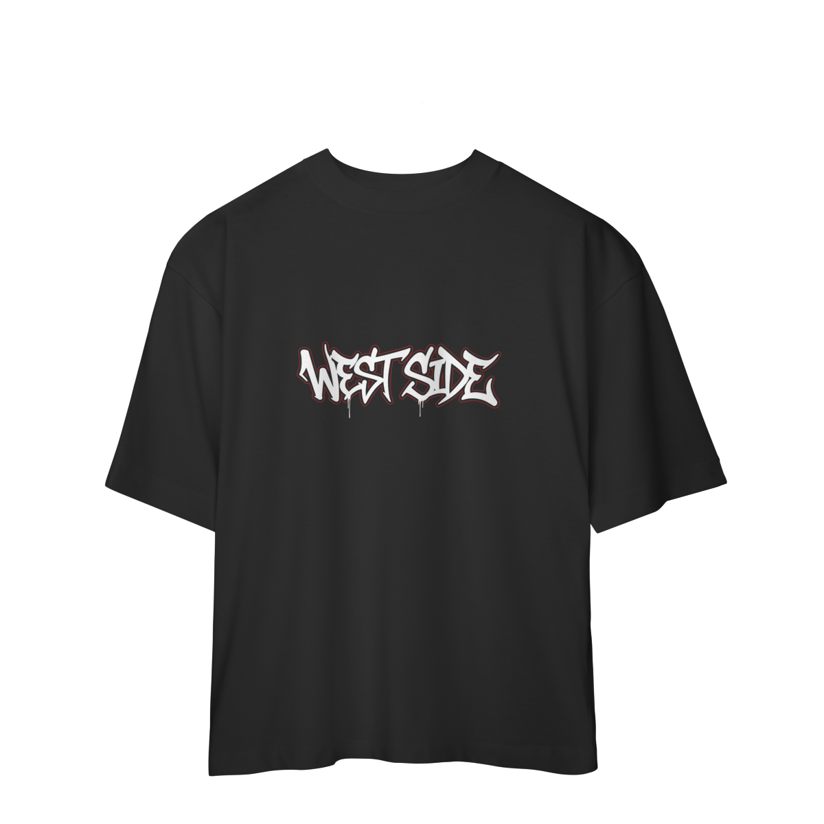 Nome do produto: Camiseta Oversized – West Side Drip
