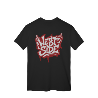 Nome do produto Camiseta Regular Premium – Red Drip West