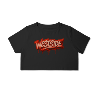 Nome do produto Camisa Cropped – West Side Blood Drip