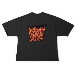 Nome do produto Camiseta Oversized – West Side Fire