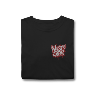 Nome do produto Camiseta Regular Premium – Red Drip West
