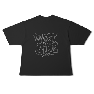 Nome do produto Camiseta Oversized – West Side Outline