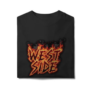 Nome do produto Camiseta Oversized – West Side Fire