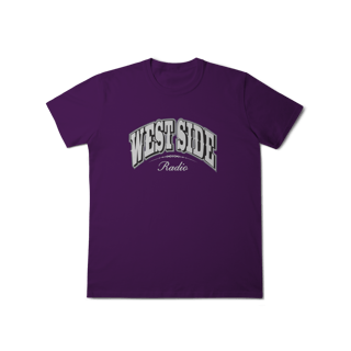 Nome do produto Camiseta Regular Tradicional Premium – West Side Radio Classic