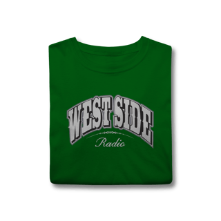 Nome do produto Camiseta Regular Tradicional Premium – West Side Radio Classic