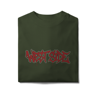 Nome do produto Camiseta Oversized – West Side Street Ink Red