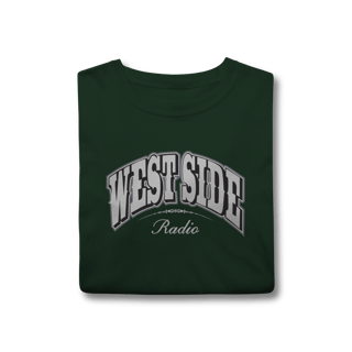 Nome do produto Camiseta Regular Tradicional Premium – West Side Radio Classic