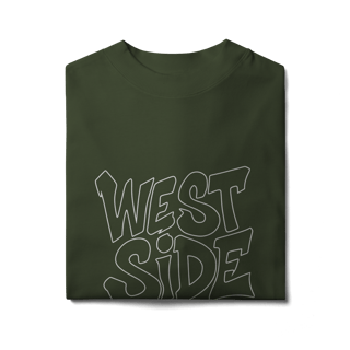 Nome do produto Camiseta Oversized – West Side Outline