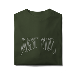 Nome do produto Camiseta Oversized – Urban West Outline 