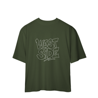 Nome do produto Camiseta Oversized – West Side Outline