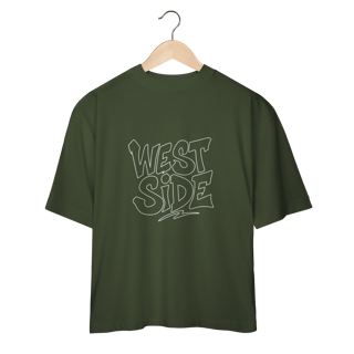 Nome do produto Camiseta Oversized – West Side Outline
