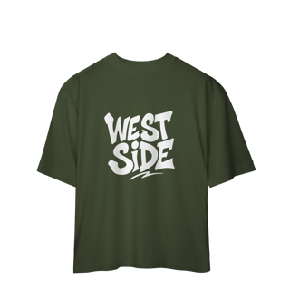 Nome do produto Camiseta Oversized – West Side Bold
