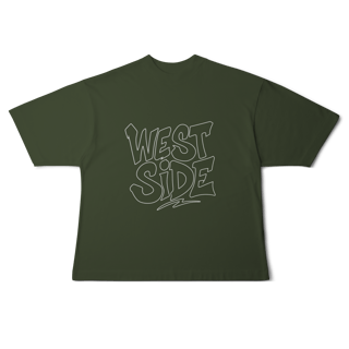 Nome do produto Camiseta Oversized – West Side Outline