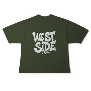Nome do produto Camiseta Oversized – West Side Bold