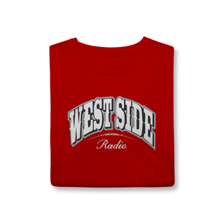 Nome do produto Camiseta Regular Tradicional Premium – West Side Radio Classic