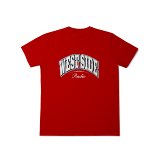 Nome do produto Camiseta Regular Tradicional Premium – West Side Radio Classic