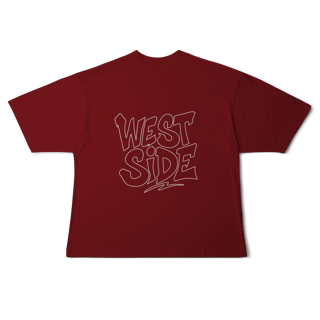 Nome do produto Camiseta Oversized – West Side Outline