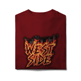 Nome do produto Camiseta Oversized – West Side Fire