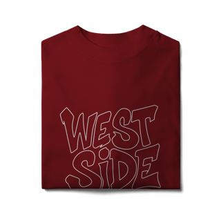 Nome do produto Camiseta Oversized – West Side Outline