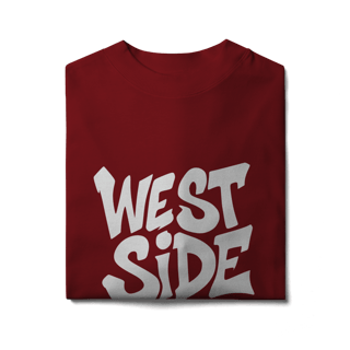 Nome do produto Camiseta Oversized – West Side Bold