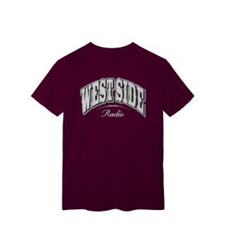 Nome do produto Camiseta Regular Tradicional Premium – West Side Radio Classic