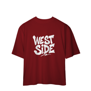 Nome do produto Camiseta Oversized – West Side Bold