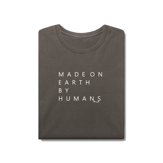 Made on earth by humans