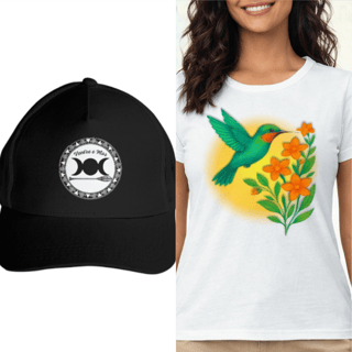 Ventre e Mar Decolando com Colibri