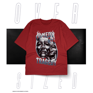 Nome do produto Oversized Básica Street Wear - Comedy & Tragedy