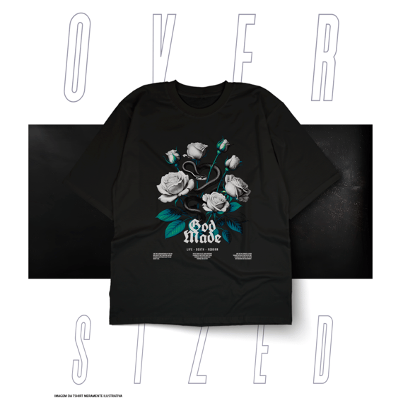 Oversized Básica Street Wear - God Made