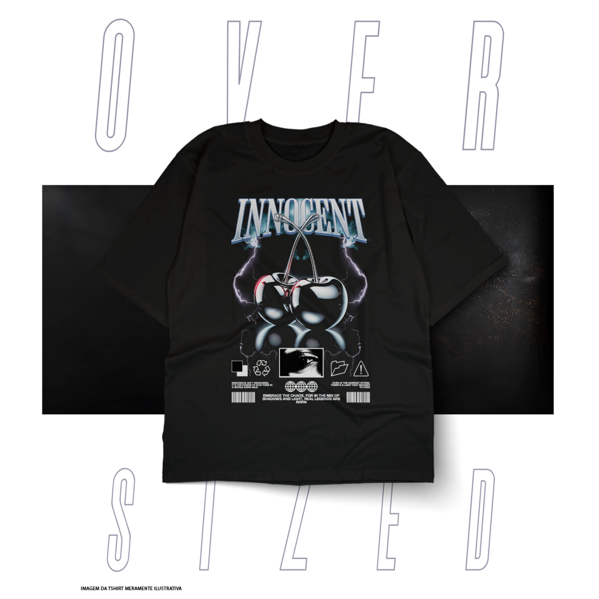 Nome do produto: Oversized Básica Street Wear -  Innocent