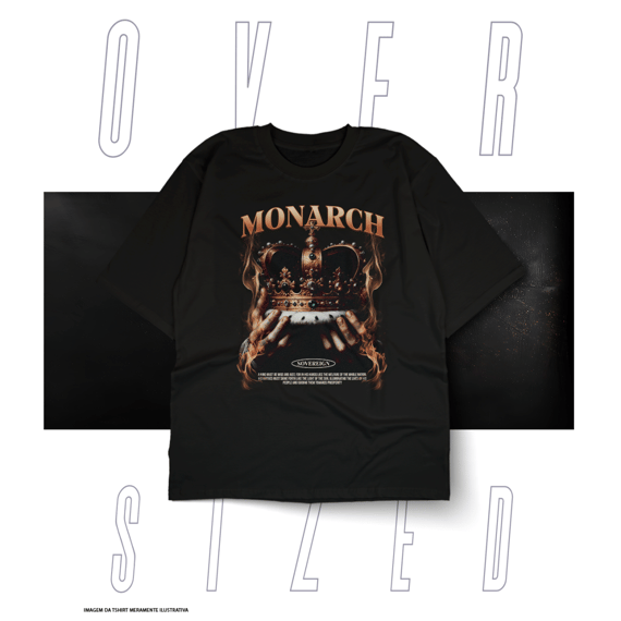 Oversized Básica Street Wear - Monarch