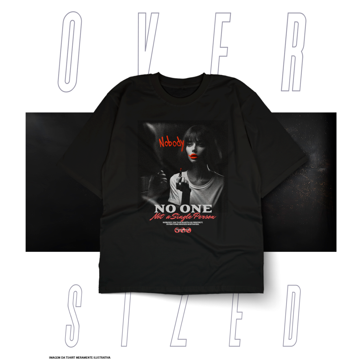 Nome do produto: Oversized Básica Street Wear - No Body