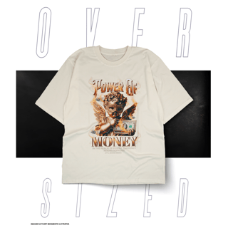 Nome do produto Oversized Básica Street Wear - Power Of Money