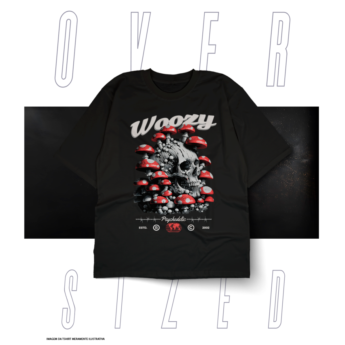 Nome do produto: Oversized Básica Street Wear -  Woozy