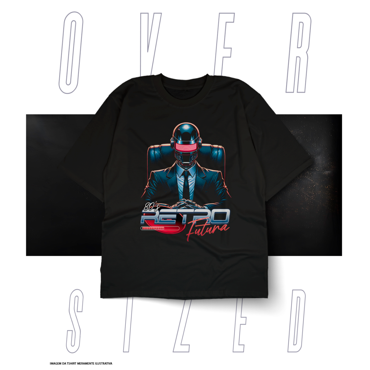 Nome do produto: Oversized Básica Street Wear - Astro