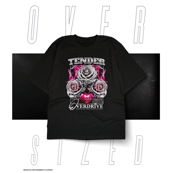 Oversized Básica Street Wear - Tender