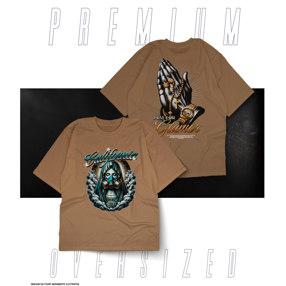 Nome do produto: Oversized Premium Street Wear - California