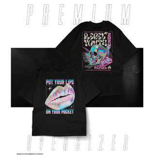 Oversized Premium Street Wear - Put Your Lips