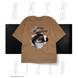 Oversized Básica Street Wear - Busted Red Handed