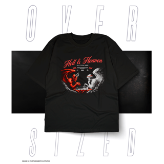 Oversized Básica Street Wear - Hell & Heaven 