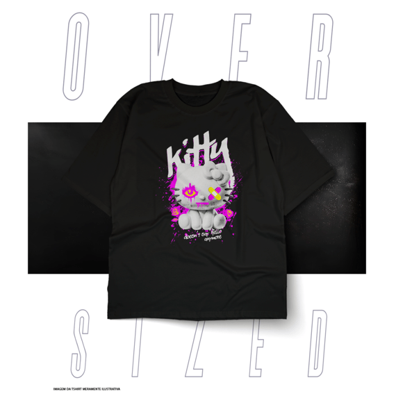 Oversized Básica Street Wear - Kitty